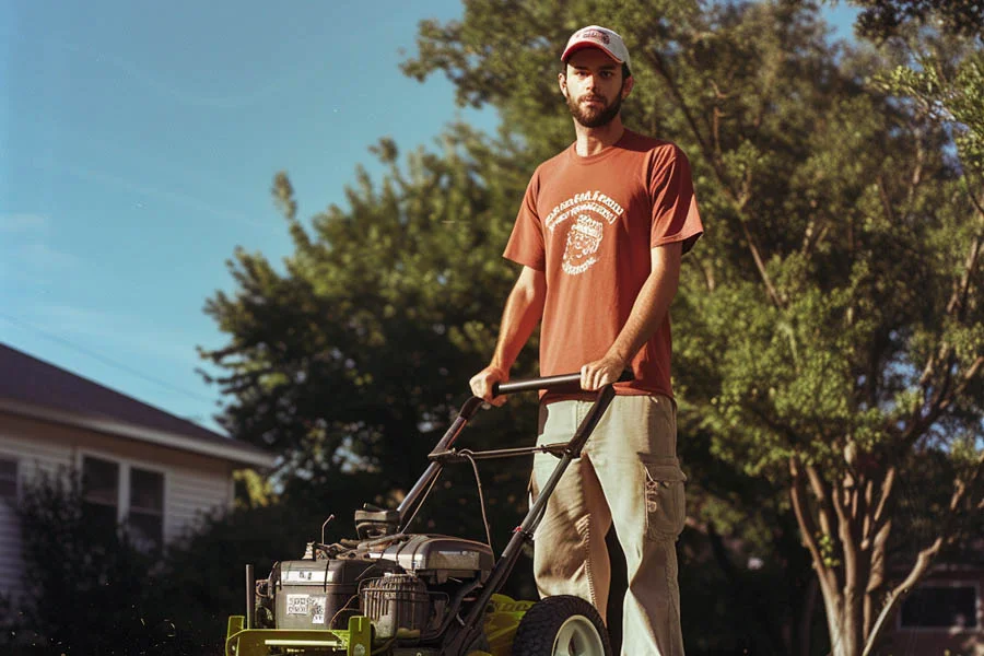 lowes electric push mower